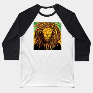 Impressionist painting of a lion Baseball T-Shirt